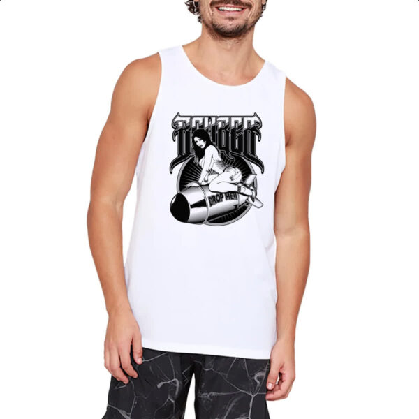 Camiseta Regata Bomber drop me - Imagem 2