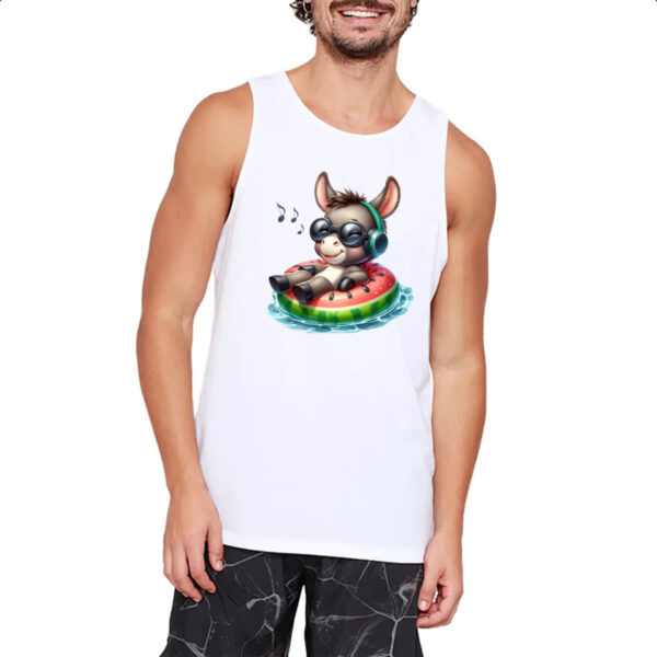 Camiseta Regata Burro na boia - Imagem 2