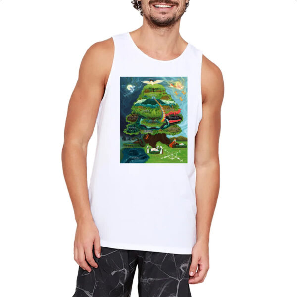 Camiseta Regata Yggdrasil arvore vida Mitologia Nordica - Imagem 2