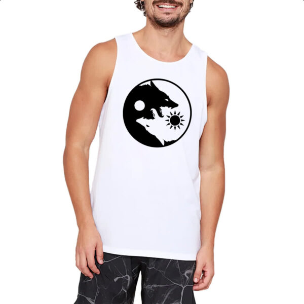 Camiseta Regata Yin e Yang Lobos - Imagem 2