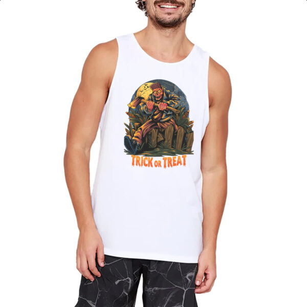 Camiseta Regata Halloween Trick or Treat - Imagem 2