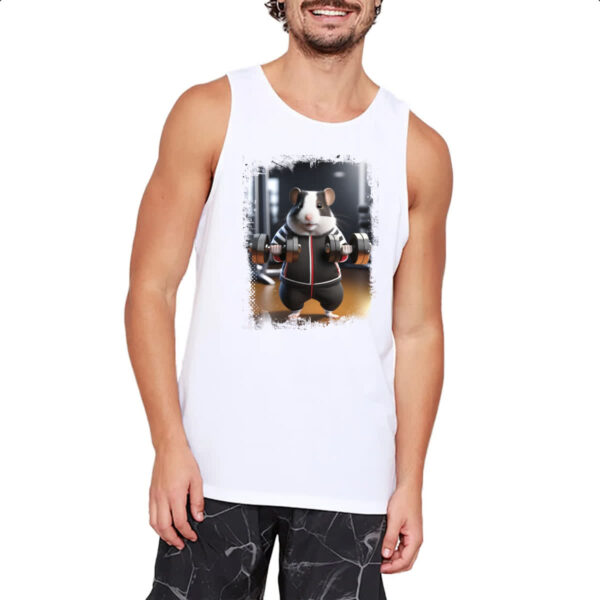 Camiseta Regata Hamster Treino Fofo - Imagem 2