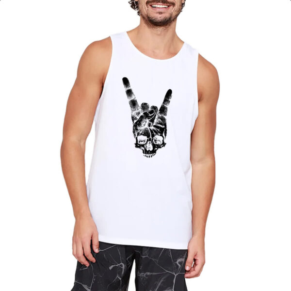 Camiseta Regata Skull Shaka Surfista - Imagem 2