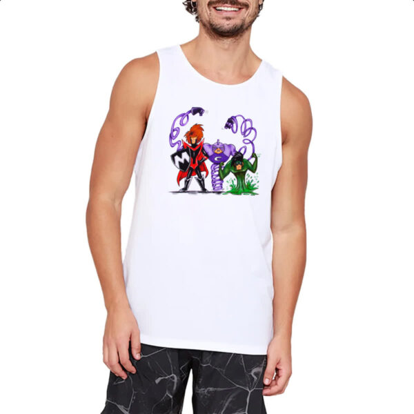 Camiseta Regata Hanna Barbera Os Impossiveis pintura a guache - Imagem 2