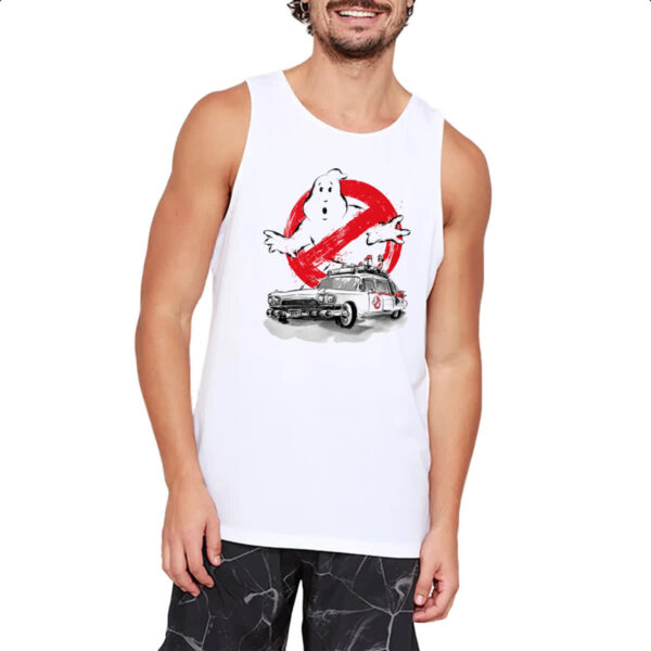 Camiseta Regata Caca Fantasmas Ghostbusters Ecto-1 - Imagem 2