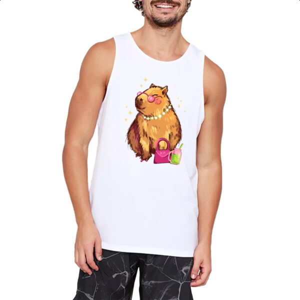 Camiseta Regata Capivara diva - Imagem 2