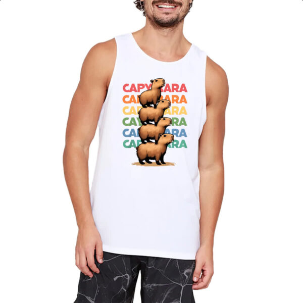 Camiseta Regata Capivara funny - Imagem 2