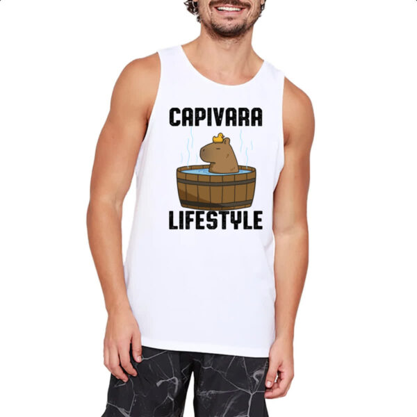 Camiseta Regata Capivara lifestyle - Imagem 2
