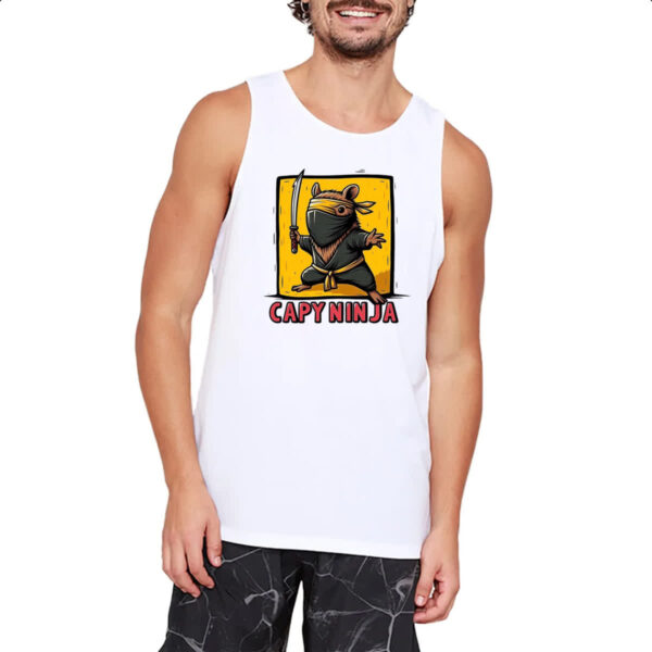 Camiseta Regata Capivara ninja - Imagem 2