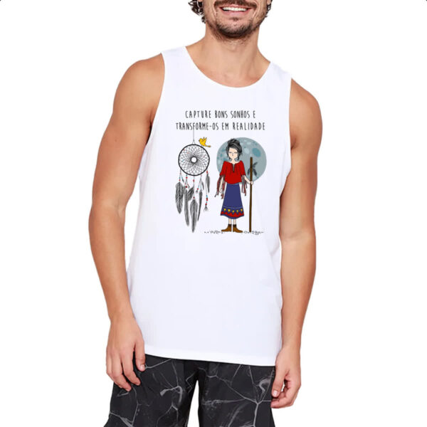 Camiseta Regata Capture bons sonhos - Imagem 2