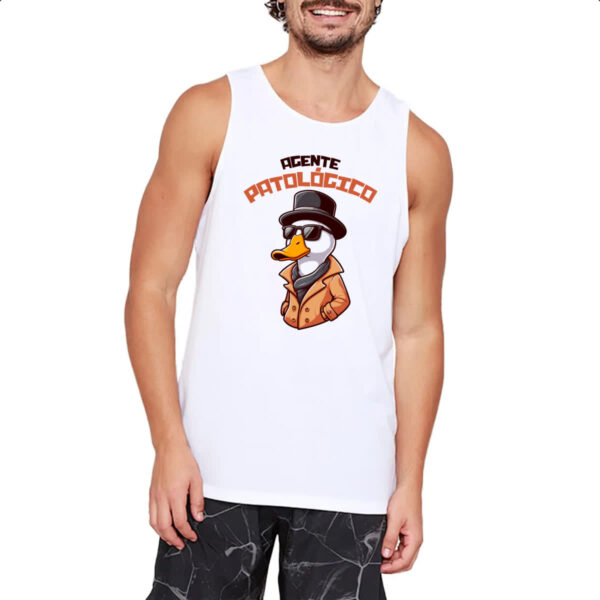 Camiseta Regata Agente patologico meme - Imagem 2