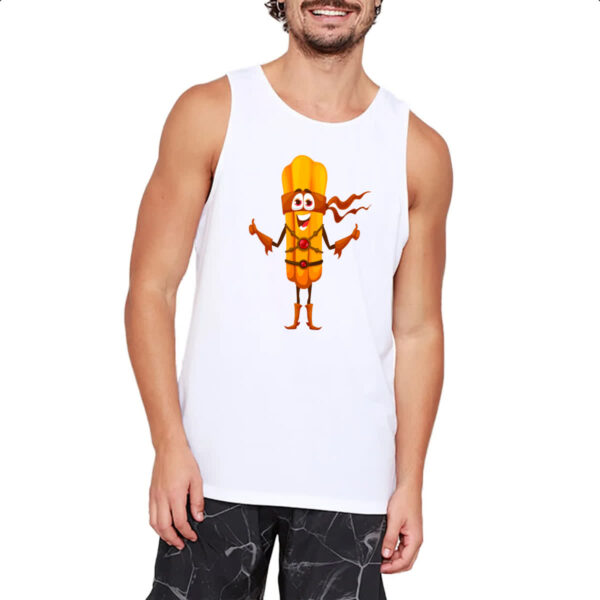 Camiseta Regata Churros Super Heroi - Imagem 2