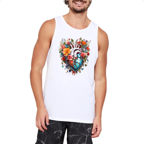 Camiseta Regata Coracao da natureza - Imagem 2