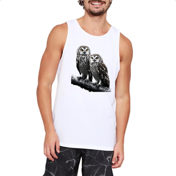 Camiseta Regata Corujas da neve - Imagem 2