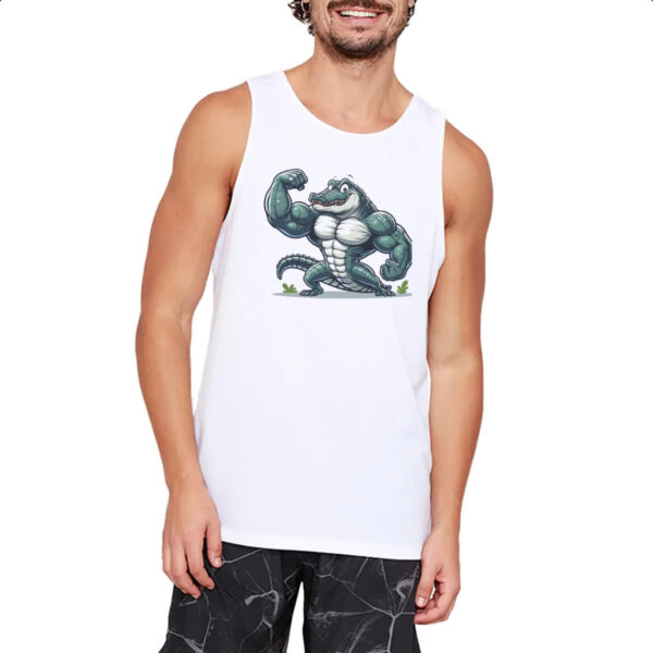 Camiseta Regata Crocodilo maromba - Imagem 2
