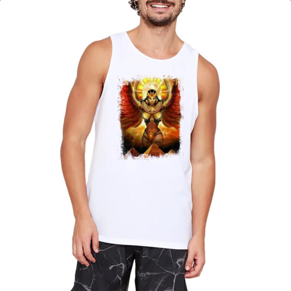Camiseta Regata Deusa Isis Sobre o Egito - Imagem 2