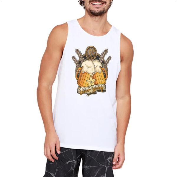 Camiseta Regata Dia da cerveja Beer Day - Imagem 2
