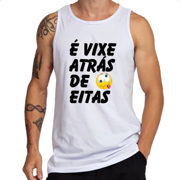 Camiseta Regata E vixe atras de eitas - Imagem 3
