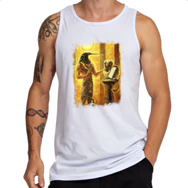 Camiseta Regata Egito Maat e escriba - Imagem 3