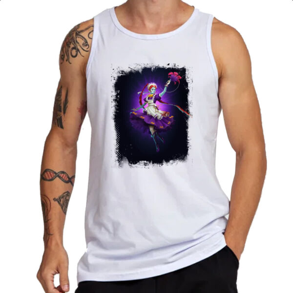 Camiseta Regata Empires and Puzzles Heroi Ana-Belle - Imagem 3