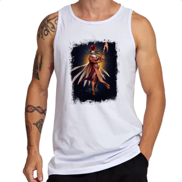 Camiseta Regata Empires and Puzzles Heroi Horus - Imagem 3