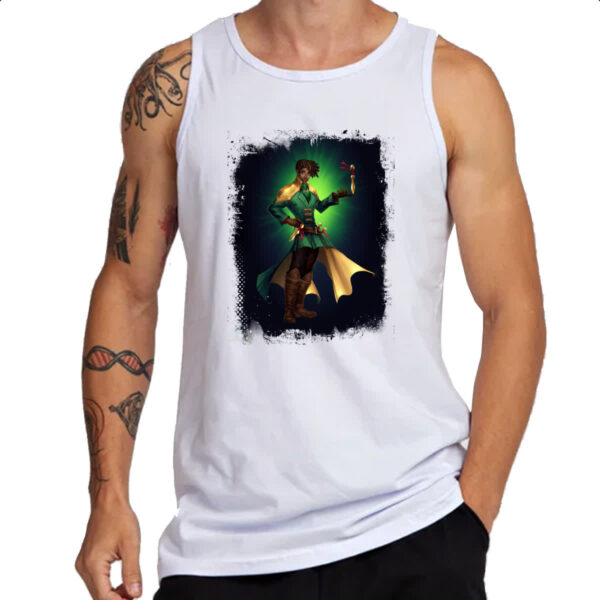 Camiseta Regata Empires and Puzzles Heroi Kingston - Imagem 3