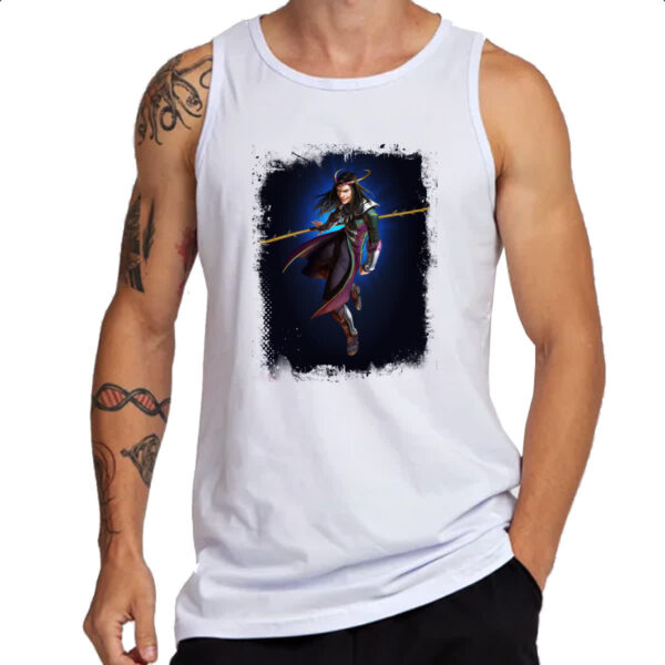 Camiseta Regata Empires and Puzzles Heroi Lorde Loki - Imagem 3