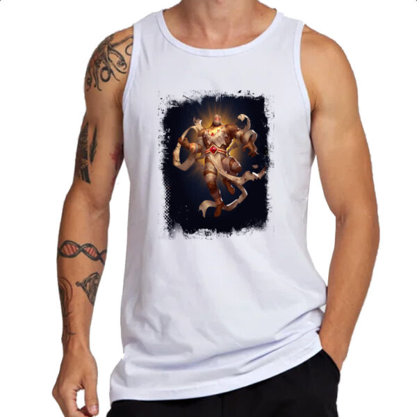 Camiseta Regata Empires and Puzzles Heroi Papyros - Imagem 3