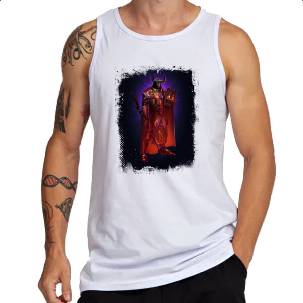 Camiseta Regata Empires and Puzzles Heroi Senhor das Trevas - Imagem 3
