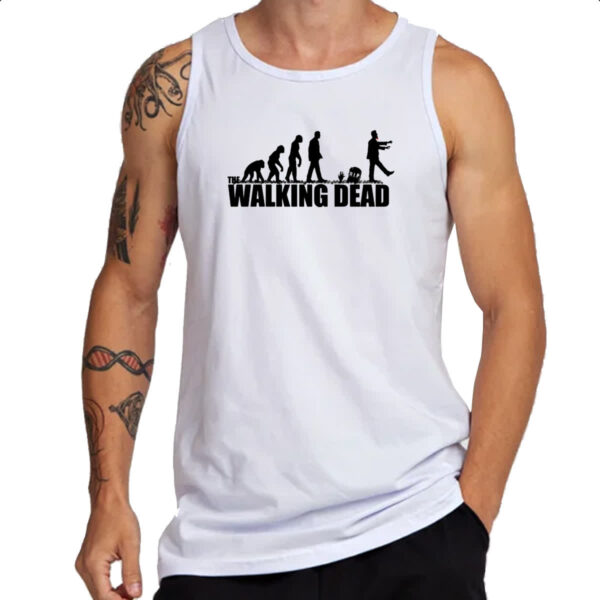 Camiseta Regata Evolucao The Walking Dead - Imagem 3