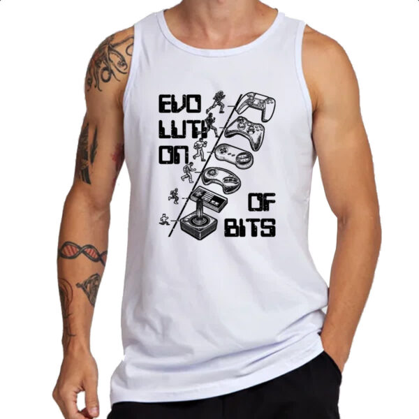 Camiseta Regata Evolucao dos Bits - Imagem 3