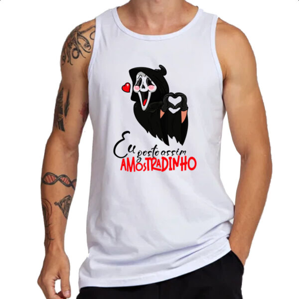 Camiseta Regata Amostradinho eu gosto assim - Imagem 3