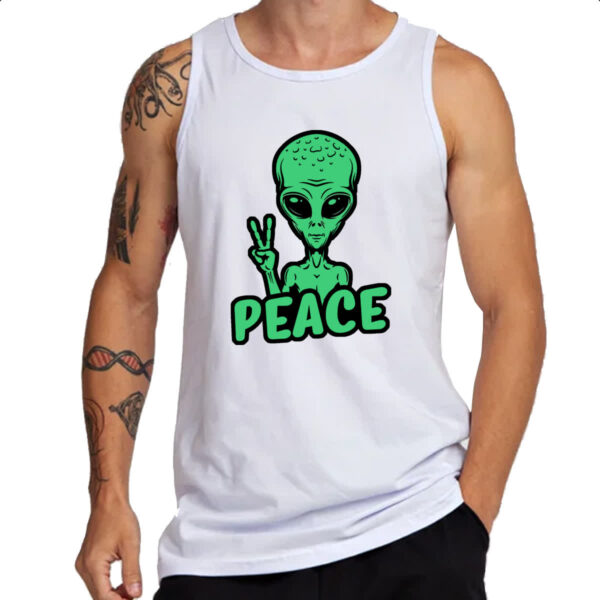 Camiseta Regata ET Peace - Imagem 3