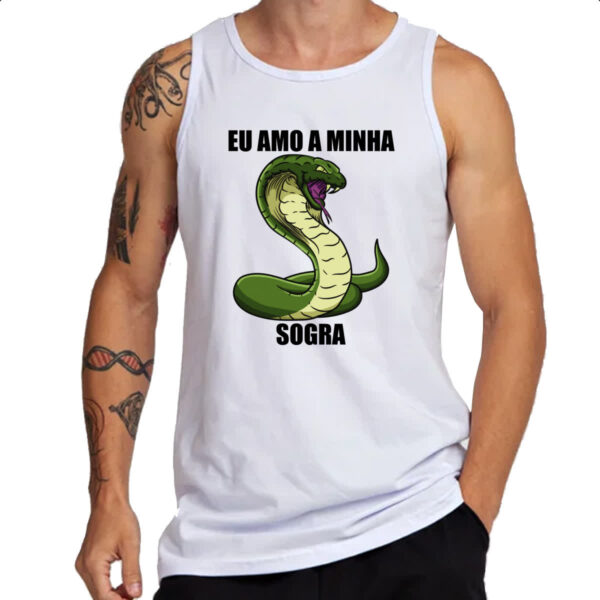 Camiseta Regata Eu amo a minha sogra - Imagem 3