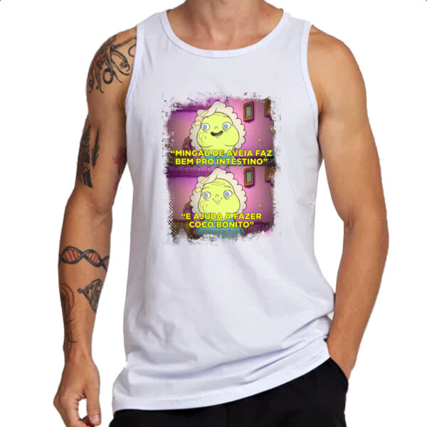 Camiseta Regata Juju mingau de aveia - Image 3