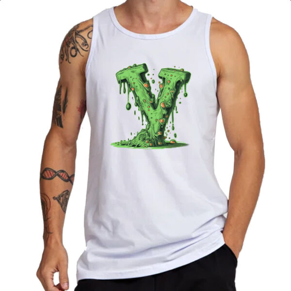 Camiseta Regata Zumbi Alfabeto Letra Y - Imagem 3