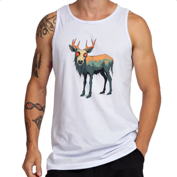Camiseta Regata Zumbi Veado - Imagem 3