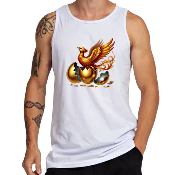 Camiseta Regata Fenix nascendo - Imagem 3