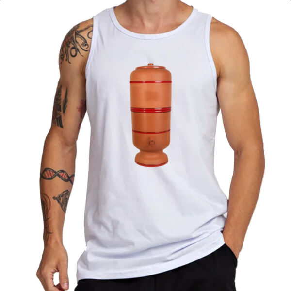 Camiseta Regata Filtro de barro - Imagem 3