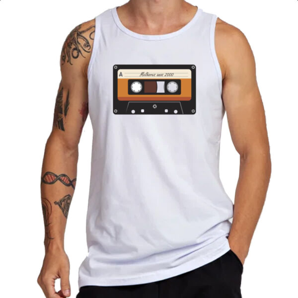 Camiseta Regata Fita K7 retro anos 2000 - Imagem 3