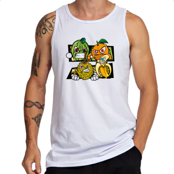 Camiseta Regata Frutas raivosas - Imagem 3