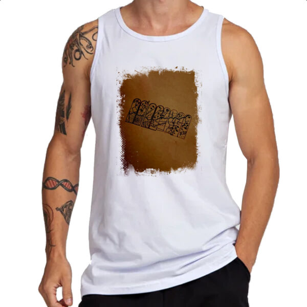Camiseta Regata Grimm Chaves Mapa Floresta Negra - Imagem 3