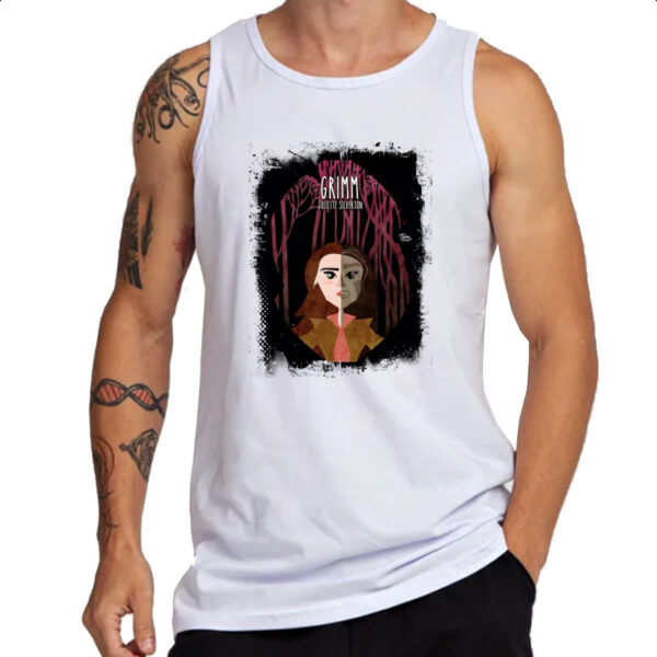 Camiseta Regata Grimm Juliette Silverton Arte - Imagem 3