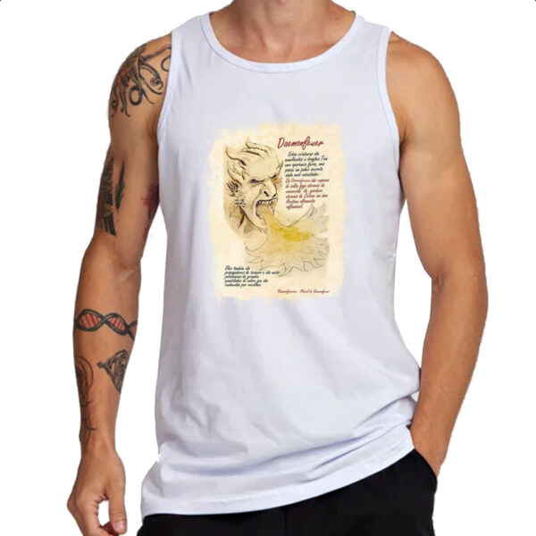 Camiseta Regata Grimm Livro Daemonfewer - Imagem 3