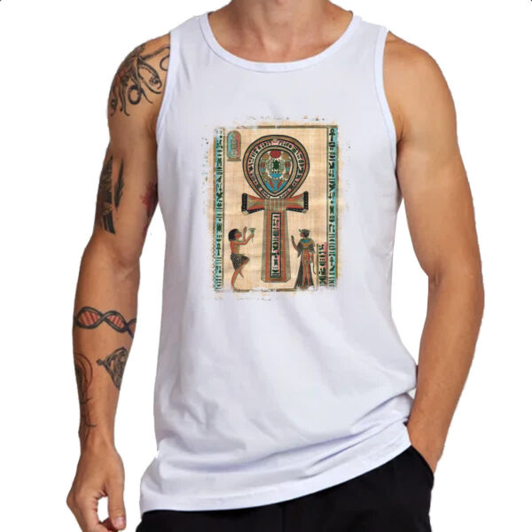 Camiseta Regata Ankh Chave da Vida Egipcia - Imagem 3