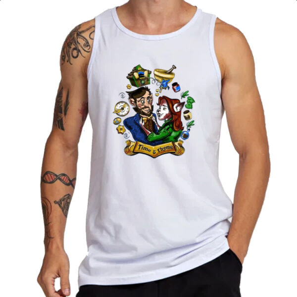 Camiseta Regata Grimm Monroe e Rosalee Time e Thyme - Imagem 3