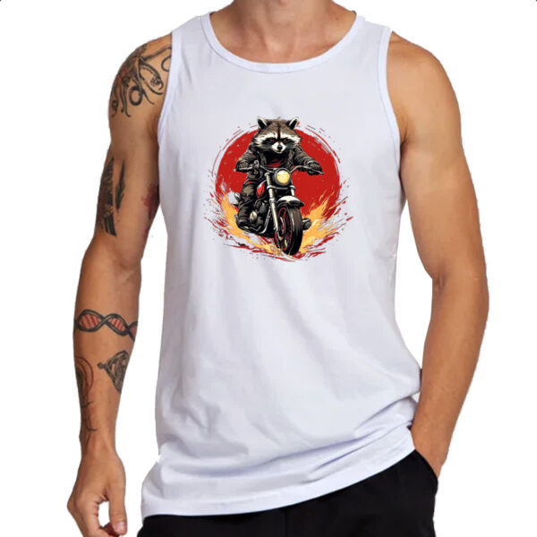 Camiseta Regata Guaximim Motoqueiro Radical - Imagem 3