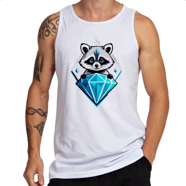 Camiseta Regata Guaximim com diamante - Imagem 3