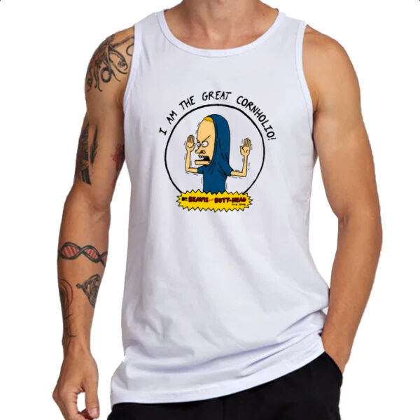 Camiseta Regata I am the great cornholio - Imagem 3