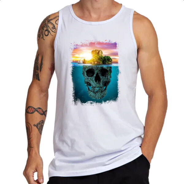 Camiseta Regata Ilha da caveira 2 - Imagem 3